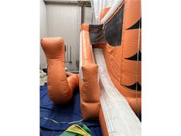 TIGER BOUNCE HOUSE WITH SLIDE & BLOWER, 18'W X 13'D X 13'H, FROM HEAD TO TAIL: 28'W