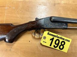 MONTGOMERY WARD CO. 12GA. DOUBLE BARREL SHOTGUN, S/N: 13931