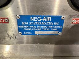 STEAMATIC NEG-AIR MACHINE, S/N: 0096