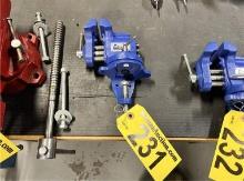 GILBRALTER 3" OPEN CLAMP-ON BENCH VISE