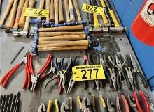 LOT OF ASSORTED NEEDLE NOSE PLIERS