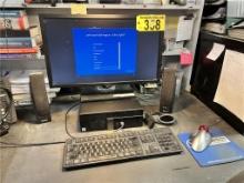 DELL OPTIPLEX 5040 PC W/ 22" MONITOR, KEYBOARD, MOUSE, SPEAKER, WIRELESS CHARGER