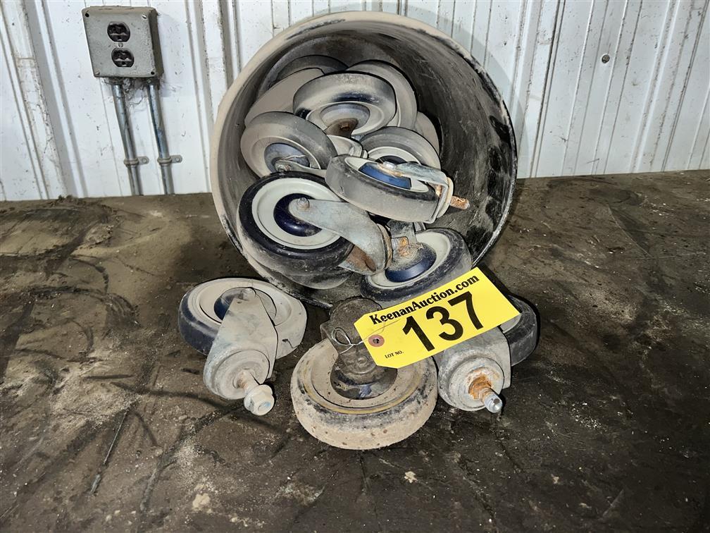 LOT OF 5" CASTERS