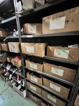 LOT: AUTOMOTIVE PARTS INVENTORY ON 11-PARTS RACKS