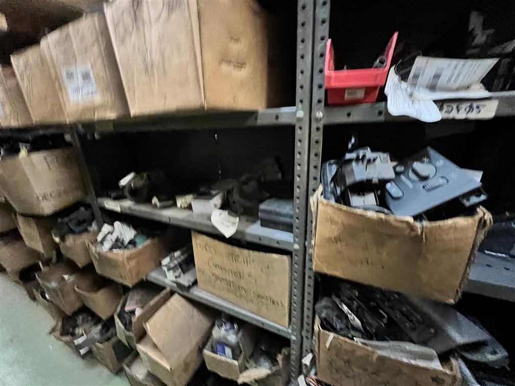 LOT: AUTOMOTIVE PARTS INVENTORY ON 11-PARTS RACKS