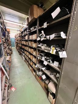 LOT: AUTOMOTIVE PARTS INVENTORY ON 11-PARTS RACKS