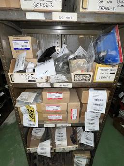 LOT: AUTOMOTIVE PARTS INVENTORY ON 3-PARTS RACKS