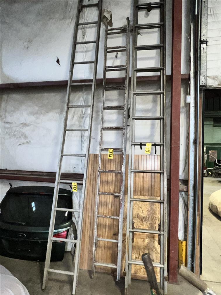 20' ALUMINUM EXTENSION LADDER