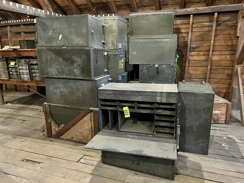 BID PRICE X 26 - (26) MILITARY FIELD DESKS