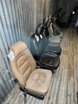 LOT OF 21-ASSORTED BUCKET SEATS