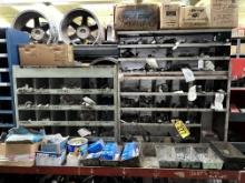 LOT: 3-METAL PARTS CABINETS & CONTENTS: MISC. AUTOMOTIVE PARTS & HARDWARE