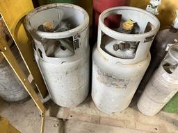 $BID PRICE X 2 - (2) 33LB./8-GAL PROPANE TANKS