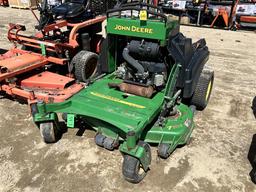 JOHN DEERE 647A 19HP 48" GAS QUIKTRAK STAND-ON MOWER, S/N: TC647AX060114 W/ 7-IRON II