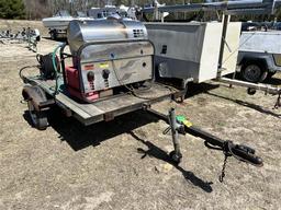 HYDROTEK SS30004 TRAILER MOUNTED HOT PRESSURE WASHER,