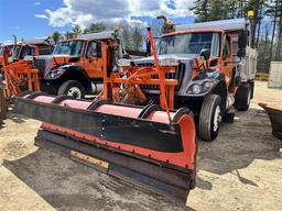 2013 INTERNATIONAL 7400 SFA 4X2 WORKSTAR DIESEL PLOW TRUCK, 69,083 MILES, VIN: 1HTWDAZR9DH161415