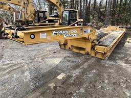 2002 EAGER BEAVER 35GSL T/A GOOSENECK FLATBED TRAILER, YELLOW, VIN: 112SCZ4272L059793