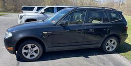 2007 BMW X3 AWD SEDAN, 122,028 MILES, VIN: WBXPC93467WF13839