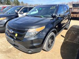 2014 FORD EXPLORER SUV, 127,612 MILES, VIN: 1FM5K8AR0EGA91762