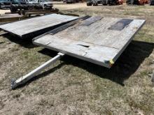 TRITON LITE 10 SNOWMOBILE TRAILER, VIN: WI-39-1222709-004558, ALUMINUM