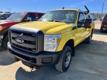 2012 FORD F250 XL SUPER DUTY EXT CAB PICKUP, 177,924 MILES, VIN: 1FT7X2B67CEB62657, NO TAILGATE