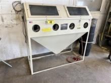 ALC  60” ABRASIVE BLASTER CABINET W/ DUST COLLECTOR