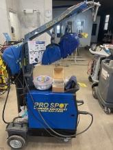 PRO SPOT SP-2 SMART MIG PULSE WELDER, 2-MIG TORCHES, STEEL, SILICON BRONZE & ALUMINUM WELDER