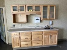 8' KITCHEN CABINET & COUNTER