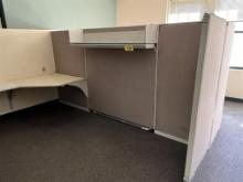 LOT: 2- ALLSTEEL11' MODULAR WORKSTATIONS