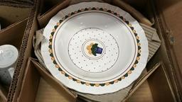 LOT OF 2 NEW 20 PIECE DISH SETS