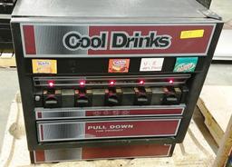 "COOL DRINKS" VENDING MACHINE MODEL UCR-5-125