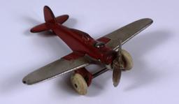 VINTAGE HUBLEY CAST IRON AIRPLANE 2197