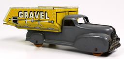 VINTAGE MARX SAND & GRAVEL DUMP TRUCK