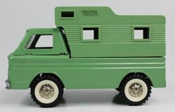 VINTAGE STRUCTO PICKUP TRUCK WITH CAMPER TOP