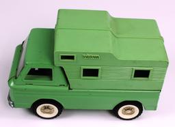 VINTAGE STRUCTO PICKUP TRUCK WITH CAMPER TOP