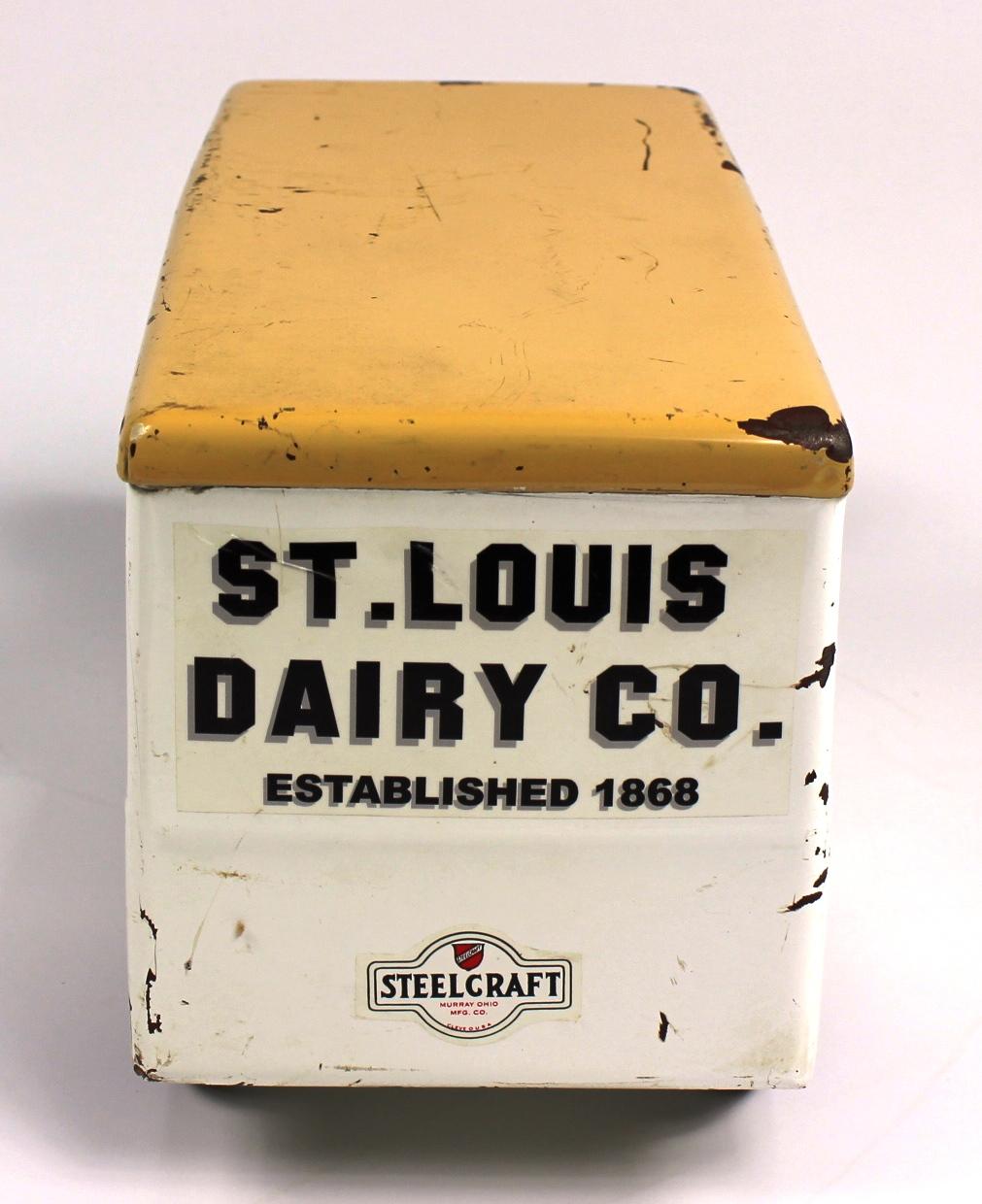 VINTAGE STEELCRAFT ST. LOUIS DAIRY CO. DELIVERY TRUCK