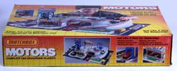 NEW, IN THE BOX: MATCHBOX MOTORS COMPLETE CAR DEALERSHIP PLAYSET