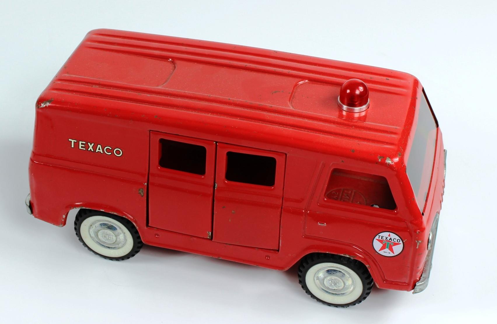 VINTAGE NYLINT FORD ECONOLINE TEXACO VAN - CIRCA 1960s