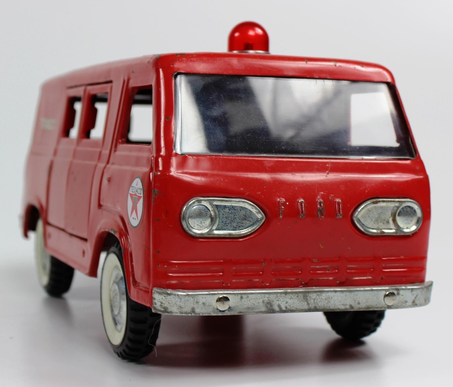 VINTAGE NYLINT FORD ECONOLINE TEXACO VAN - CIRCA 1960s