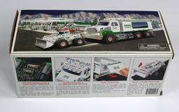 NEW HESS 2008 TOY TRUCK AND FRONT LOADER IN THE BOX