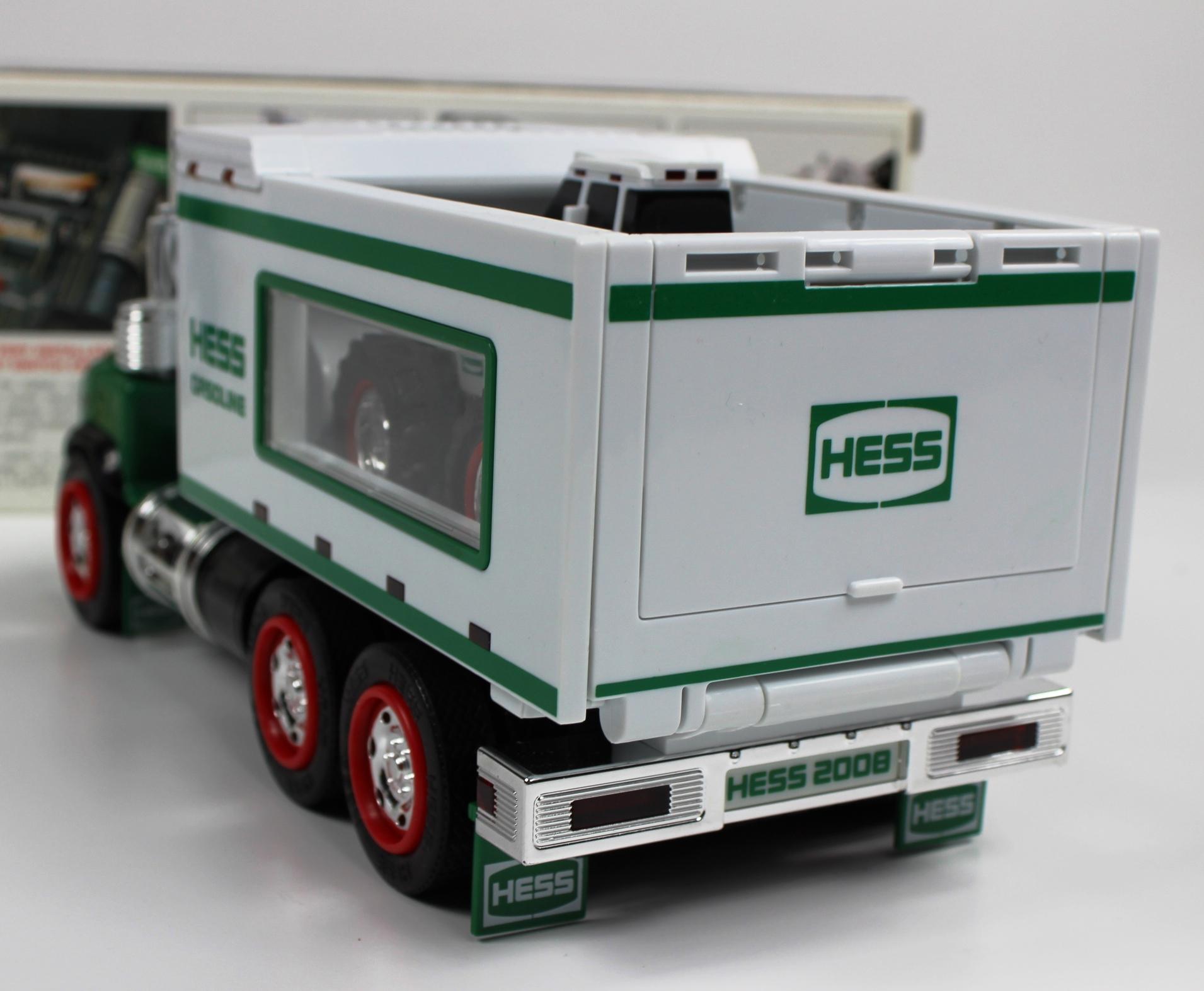 NEW HESS 2008 TOY TRUCK AND FRONT LOADER IN THE BOX