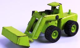 VINTAGE PRESSED STEEL BUDDY L GREEN BULLDOZER