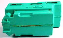 VINTAGE NYLINT TURQUOISE PLASTIC CAMPER ONLY