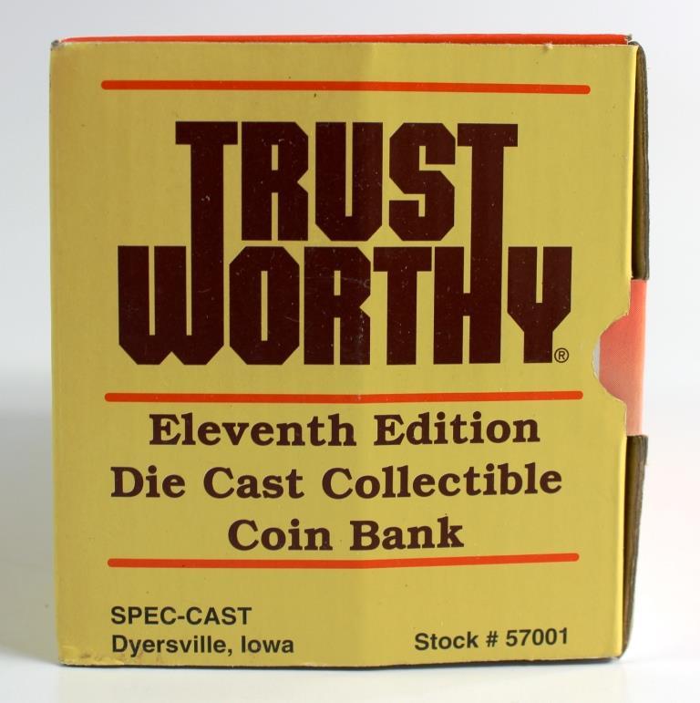 NEW TRUST WORTHY HARDWARE STORES DIECAST BANK