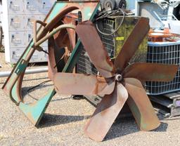 LOT OF SHOP AND EXHAUST FANS