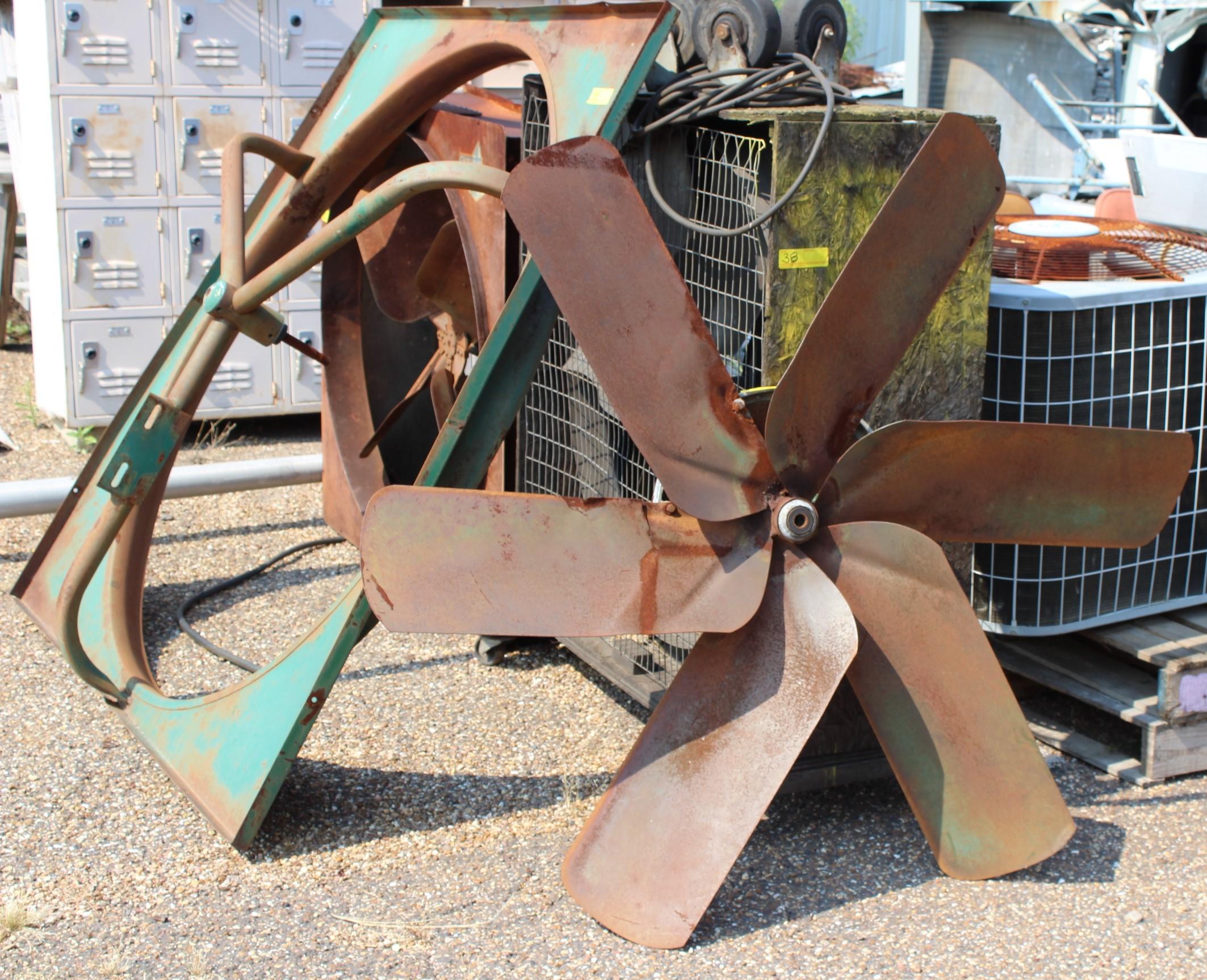 LOT OF SHOP AND EXHAUST FANS