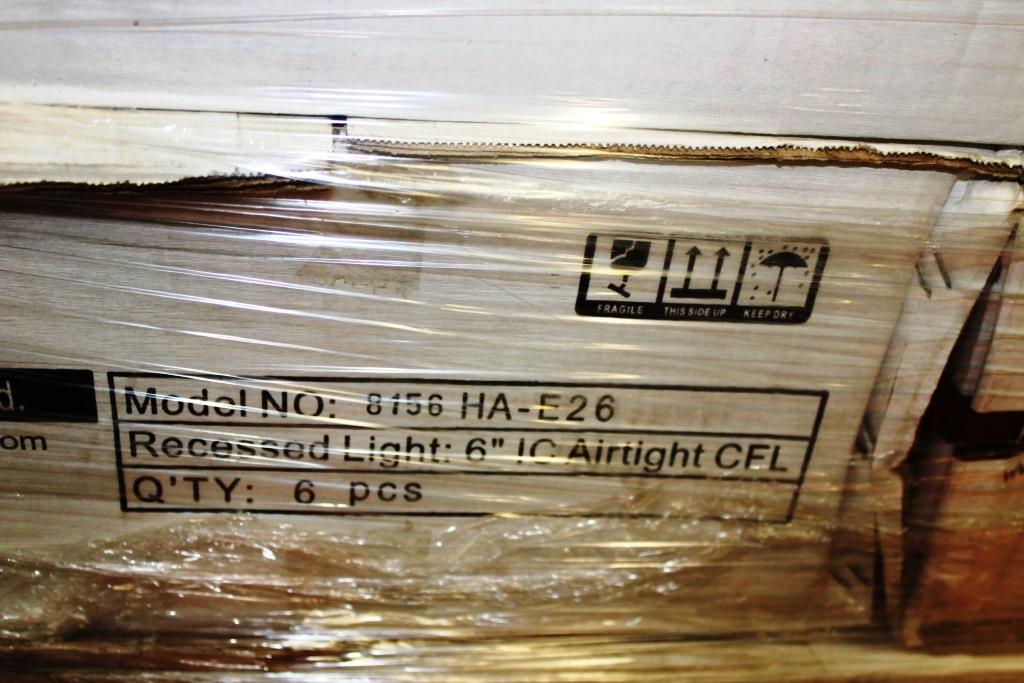 MIXED PALLET OF ROYAL PACIFIC LTD. LIGHTING HARDWARE