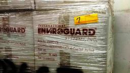 PALLET OF 40 BOXES OF INTERNATIONAL ENVIROGUARD MICROGUARD LAB COATS XL