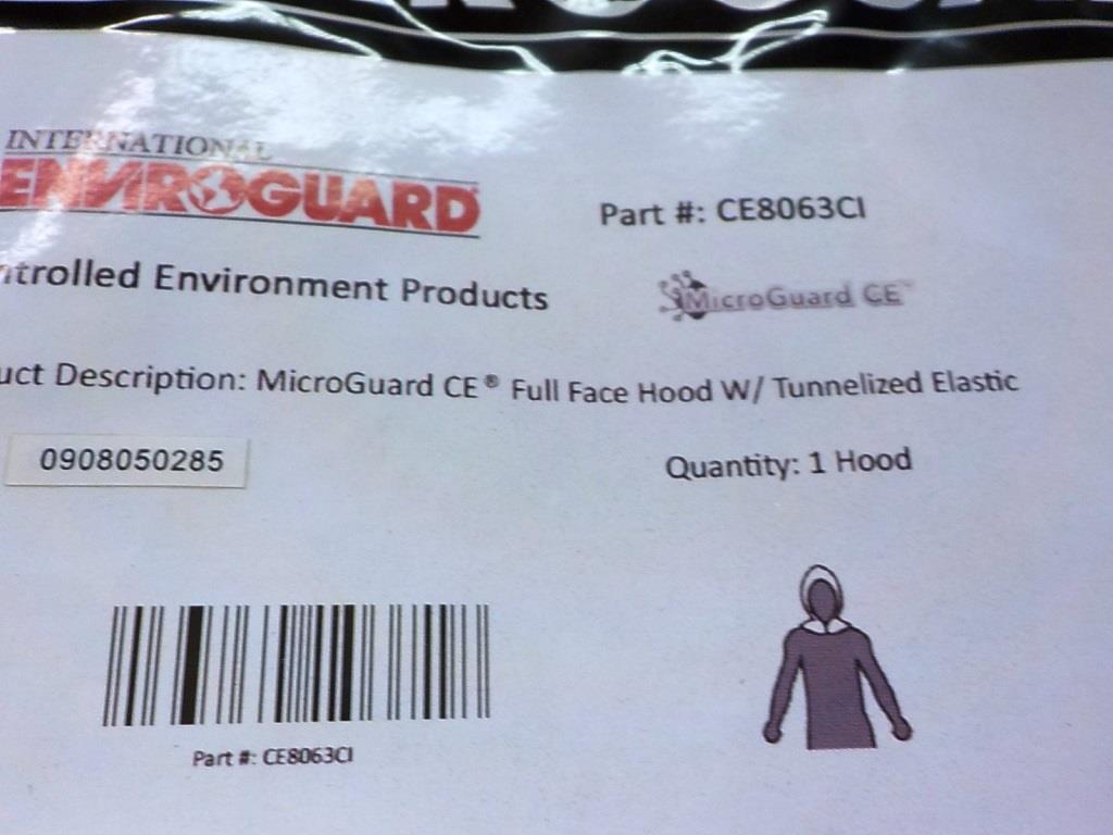 PALLET OF 45 BOXES OF INTERNATIONAL ENVIROGUARD MICROGUARD HOODS UNIVERSAL