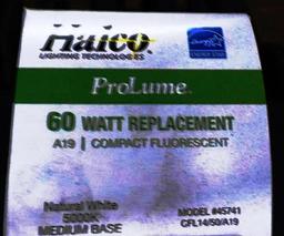 LOT OF 110 NEW HALCO BULBS