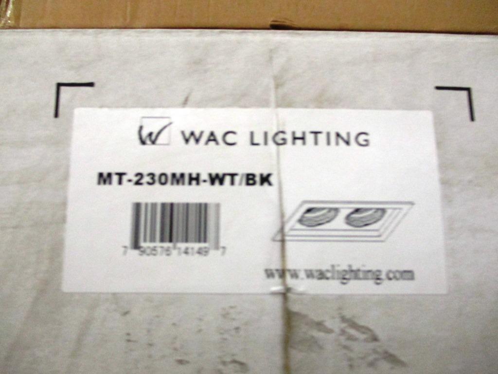 LOT OF 25 NEW WAC LIGHTING RECESSED MULTISPOT LIGHT FIXTURES